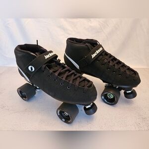 Jackson Atom Quad Indoor Roller Skates VIP Nylon Women's Indoor Pack New Size 12